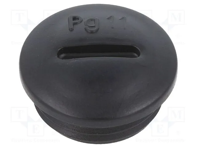 Blanking Plug PG11 6mm IP54 BLACK