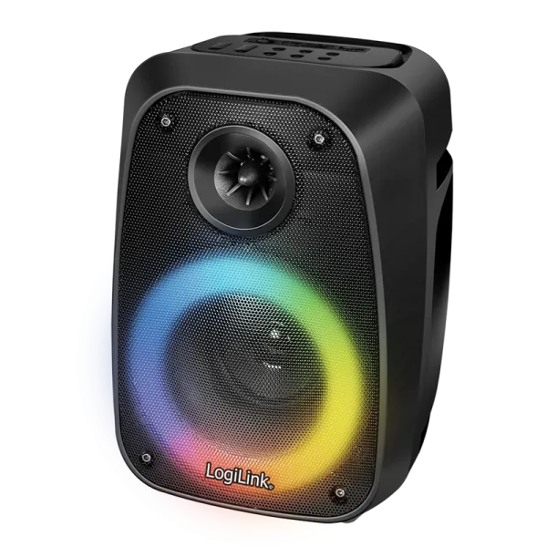 BT 5.0 TWS-højttaler, 5 EQ-mode, RGB-lys, sølv