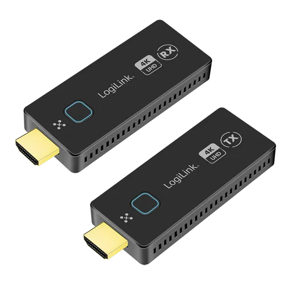 HDMI præsentationssæt, kompakt, trådløst, 50m, 16 til 1, 4K@60Hz