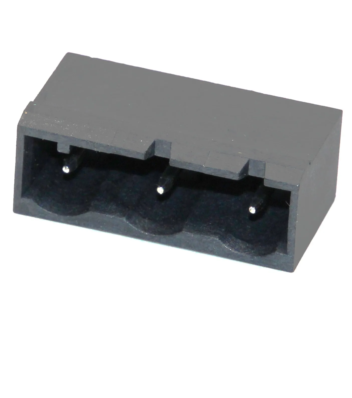 Terminal Socket 300V 3-Pole Black CABCON