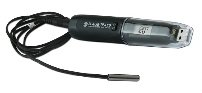 Data logger; temperature; Display: LCD; ±0.6°C; Temp: -40÷125°C