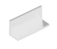 Køleelement 90 mm Blank Aluminium