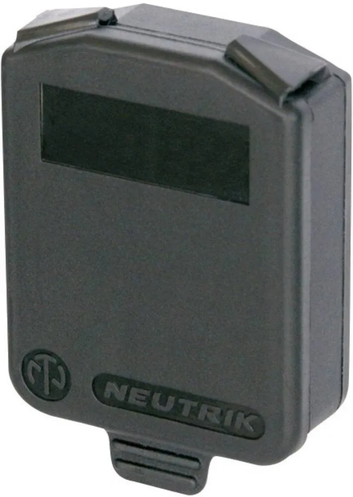 Afdækningscover for XLR sokkel; IP42;  19x24mm