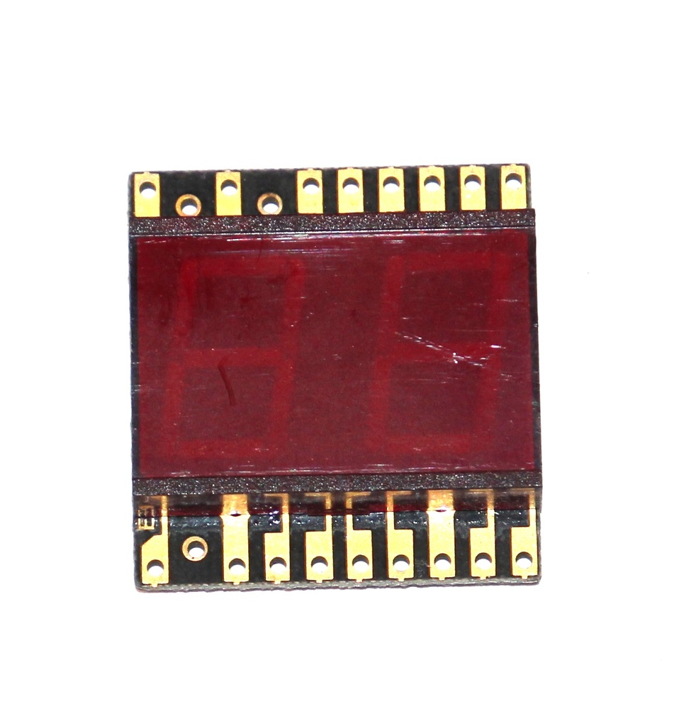7Seg 12,7mm x 2 CA High Efficiency Red