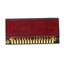 7Seg 12,7mm x 4 CC High Efficiency Red