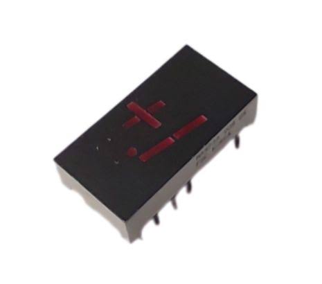 7Seg 7,6mm +1. Red