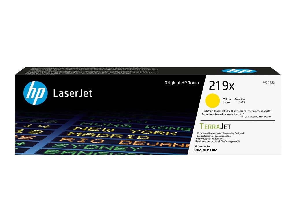 HP219X Gul 2500 sider toner