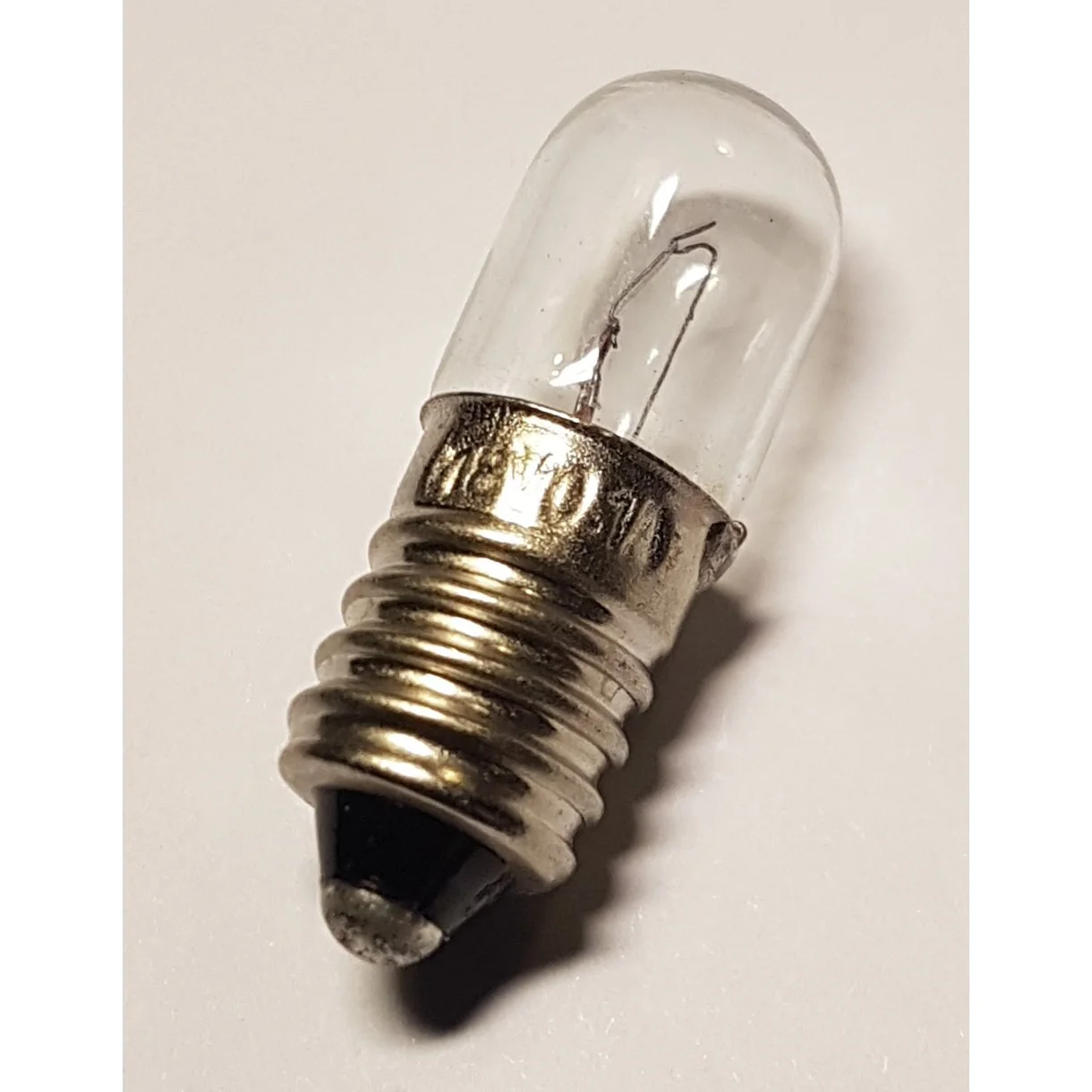 E10-Lampe 18V 100mA 1,8W Ø=10x28mm.