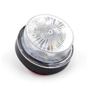 Advarselsblink / Nødblink 12-24V Hvid