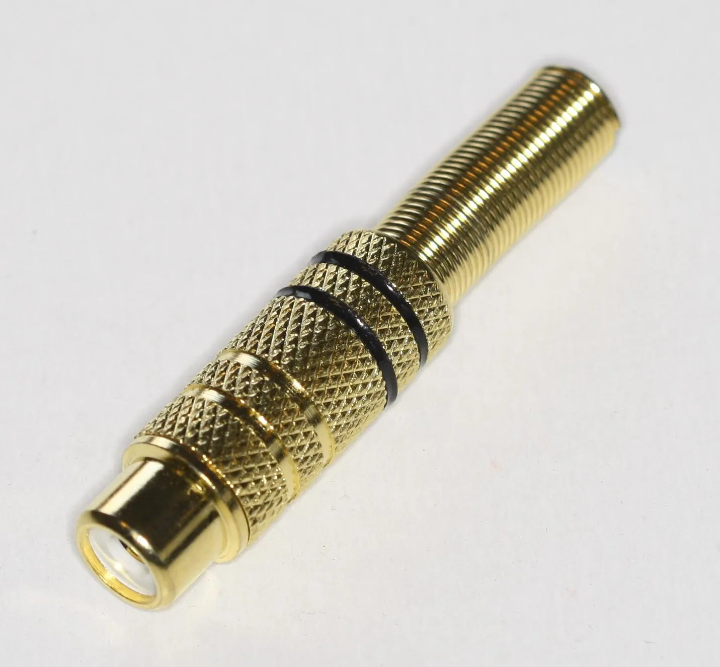 Phono HUN guld, 6mm SORT