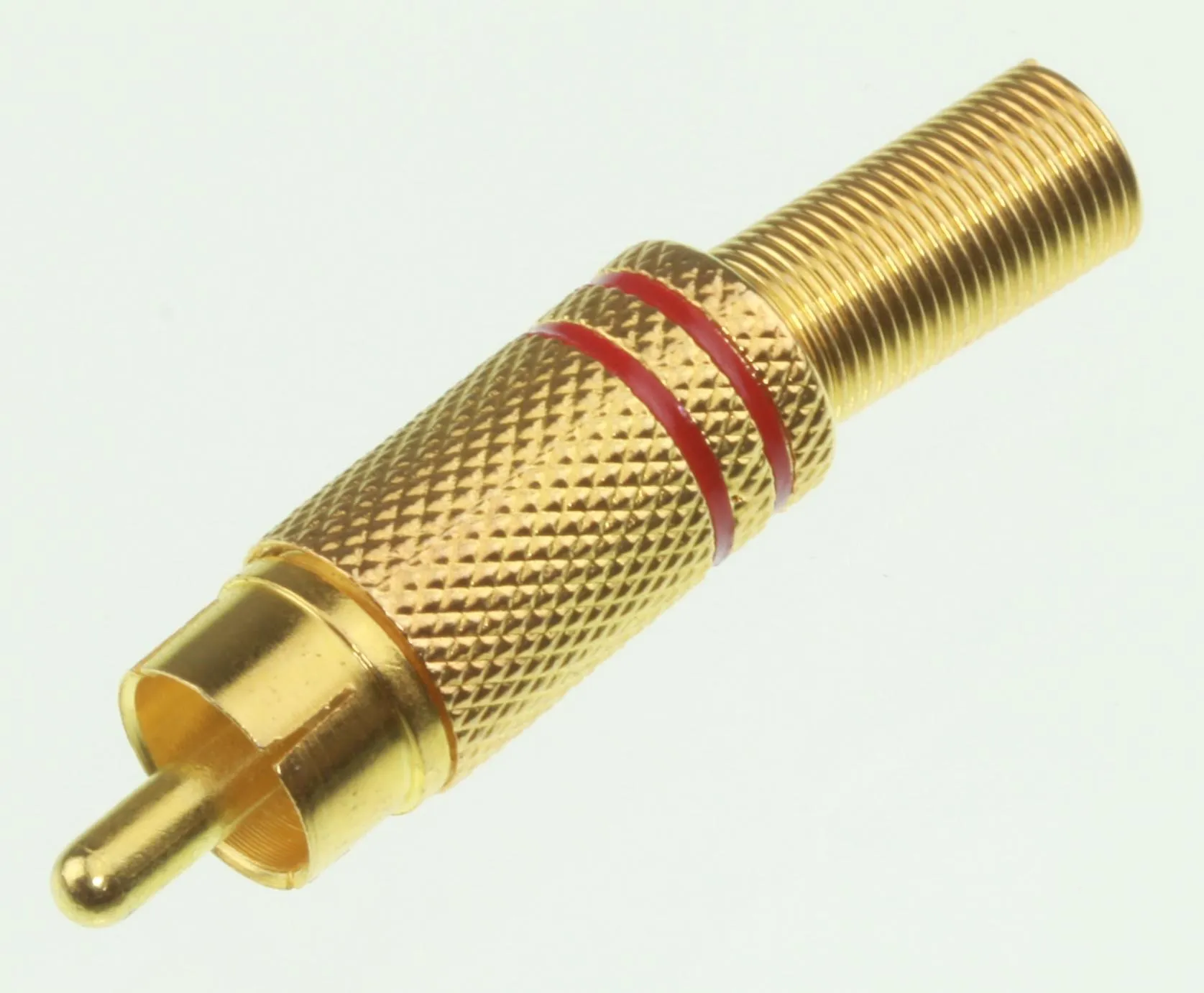 Phono HAN GULD - For 5,8mm. kabel RØD