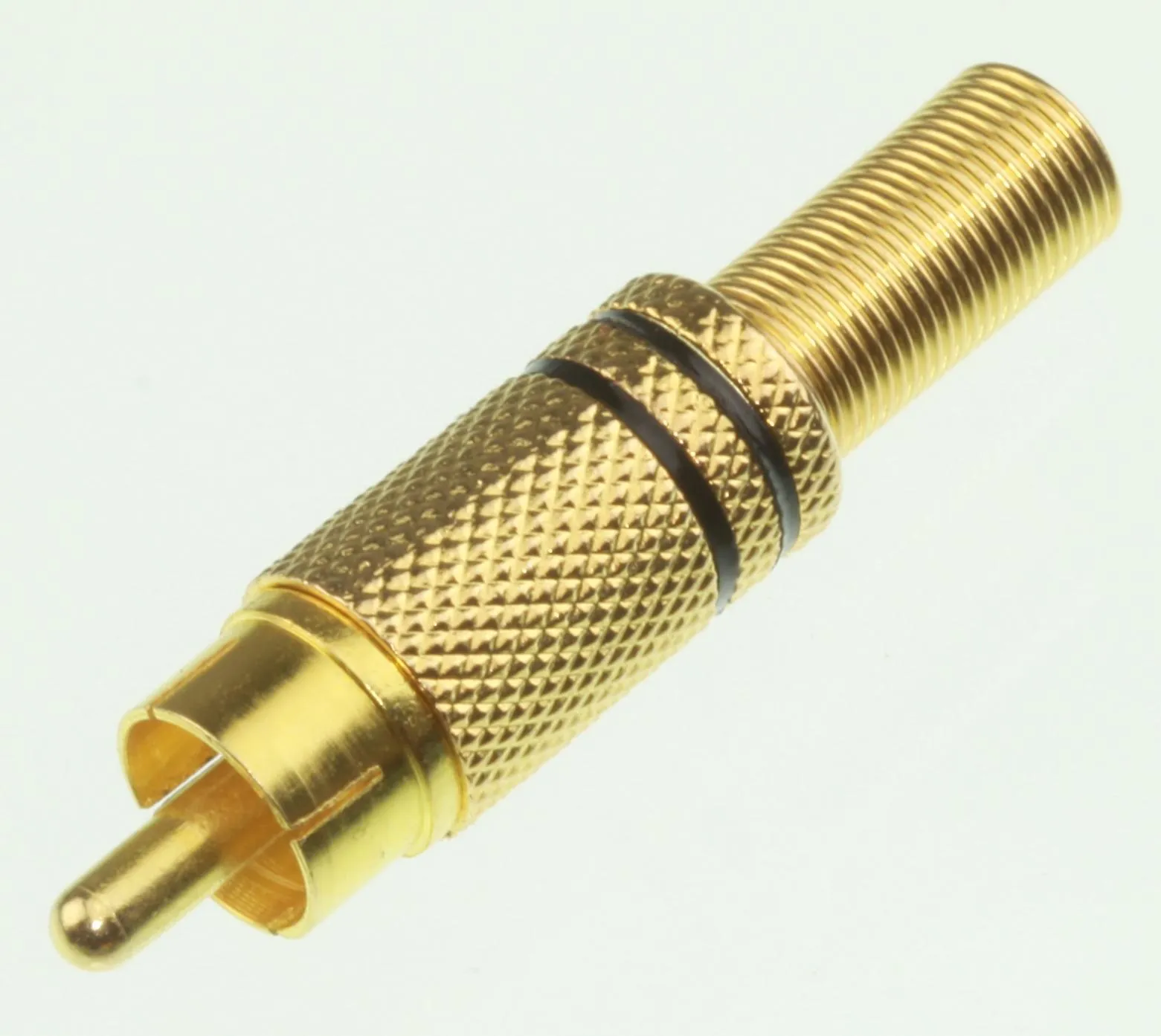 Phono HAN GULD - For 5,8mm. kabel SORT