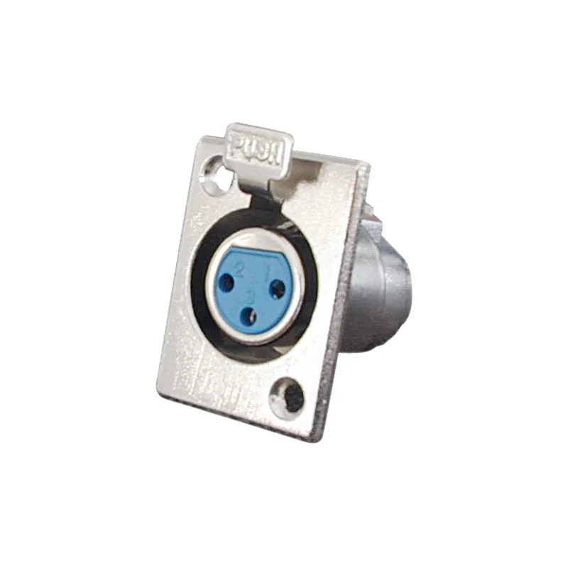 3-pol XLR chassis hun