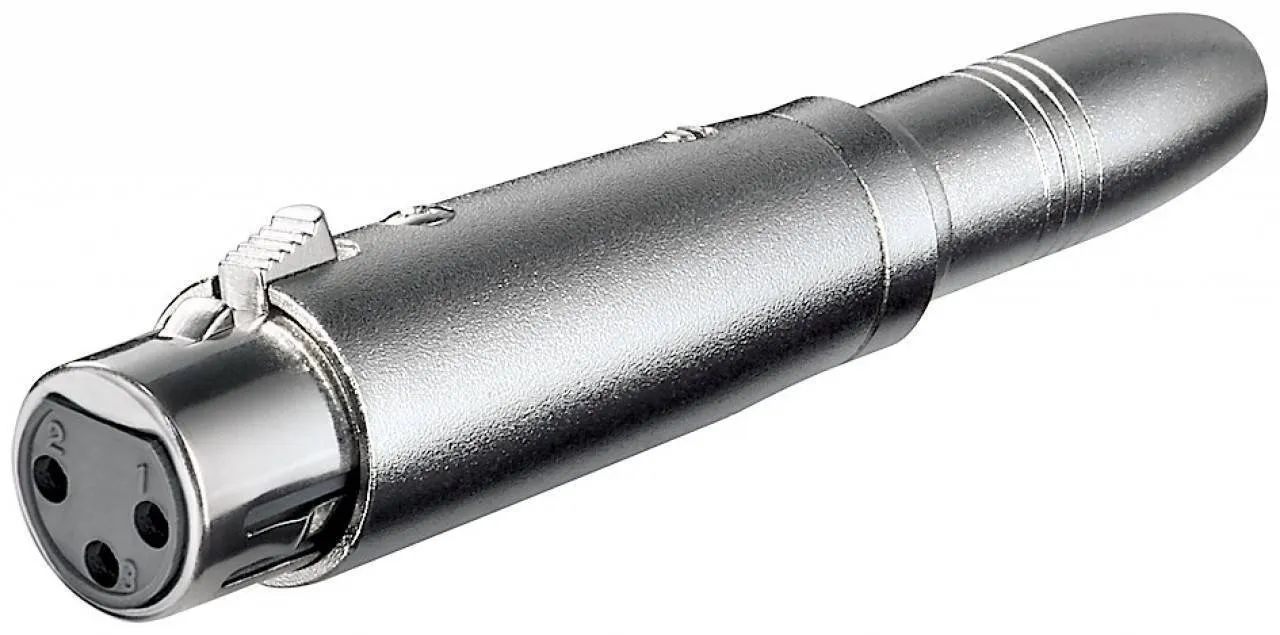 Adapter XLR HUN - 6,3 Jack Mono HUN
