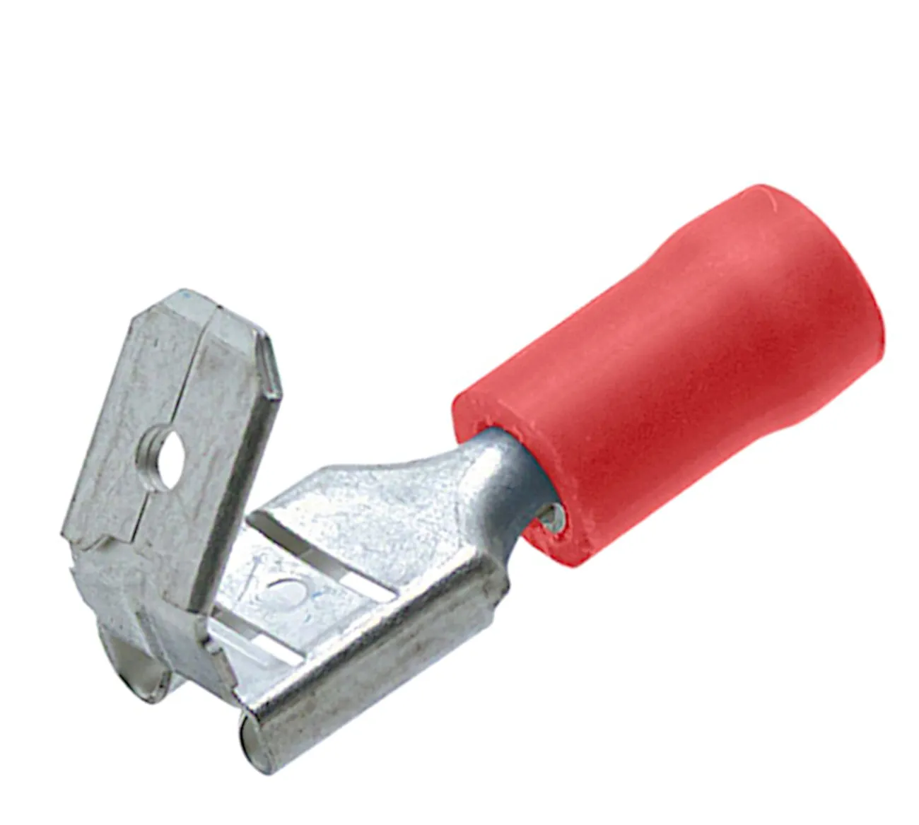 Spadestik, Terminal Splitter 6,3mm Rød