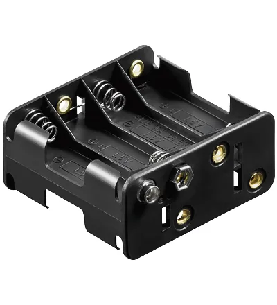 Batteriholder 8 X AA snaplås