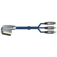 Highend OFC Gld SVHS2RCA-Scart 1.5m