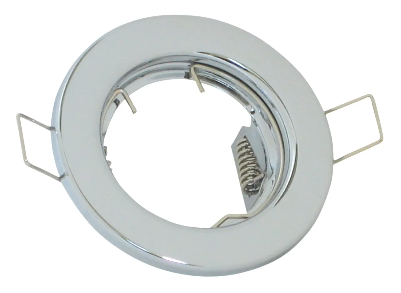 Halogen-lampe fatning MR16 chrom