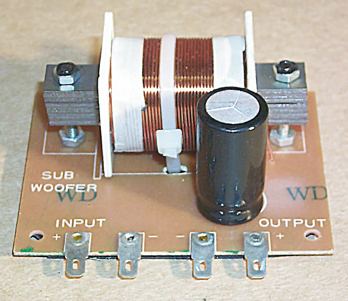 Subwoofer delefilter 100/200W 8R