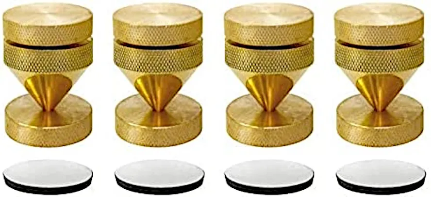 DYNAVOX Højttalerspikes 4 stk. Gold