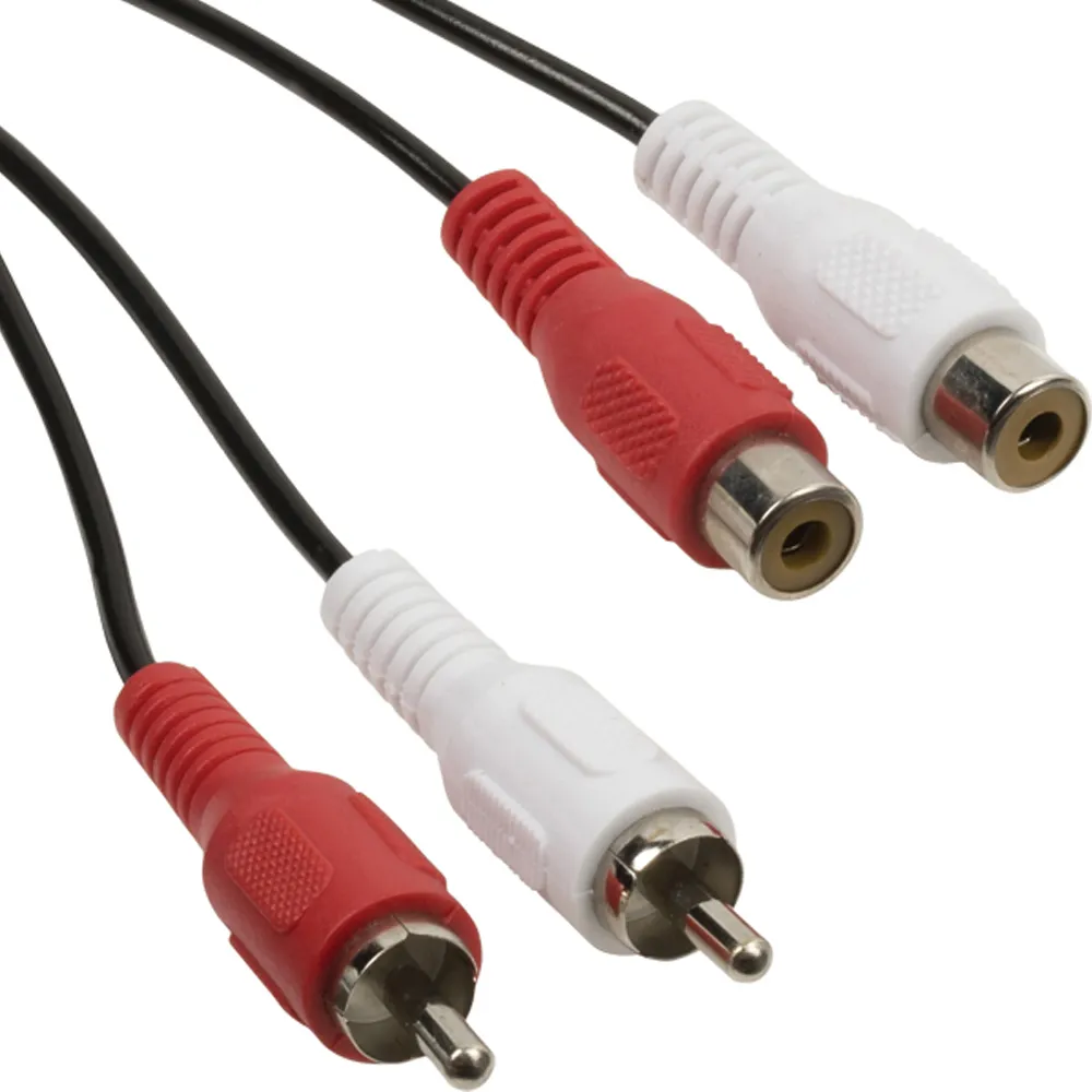 2 x PHONO (RCA) HAN - 2 x PHONO (RCA) HUN 1,2m