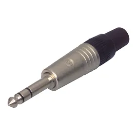 6,3 Stereo jack, han, NEUTRIK