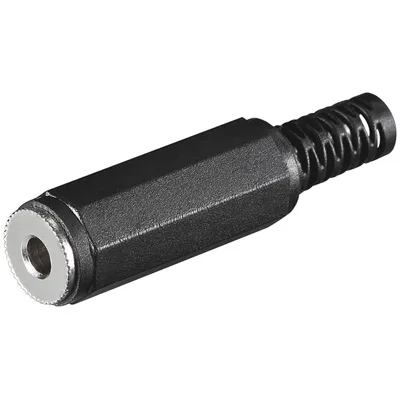 2,5mm. Stereo Hun Plastic for kabel