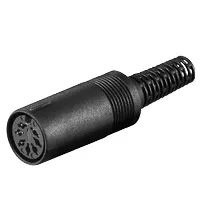 DIN Hun 7-Pol Plastic/270