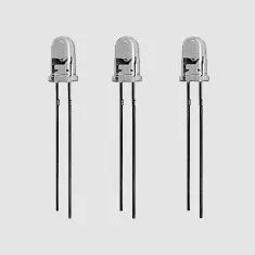 LED Transp Yellow 40mcd 40° 5mm