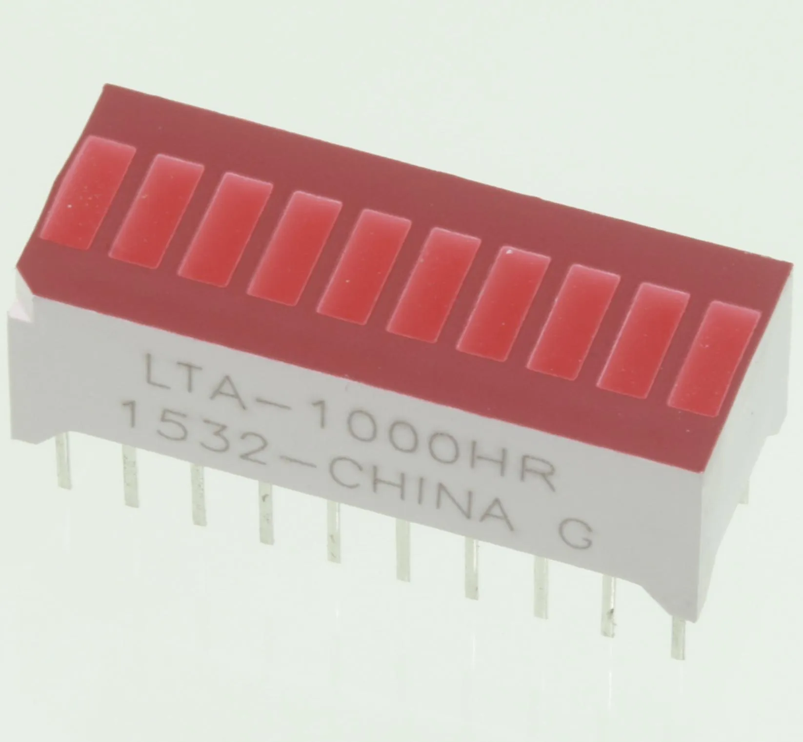 LED Bargraph Rød 2mcd DIP20