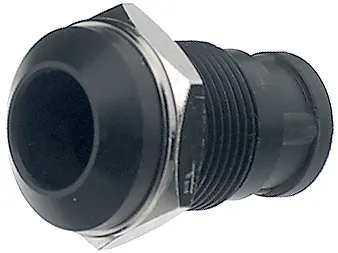 LED Holder Forhøjet SORT 8mm.