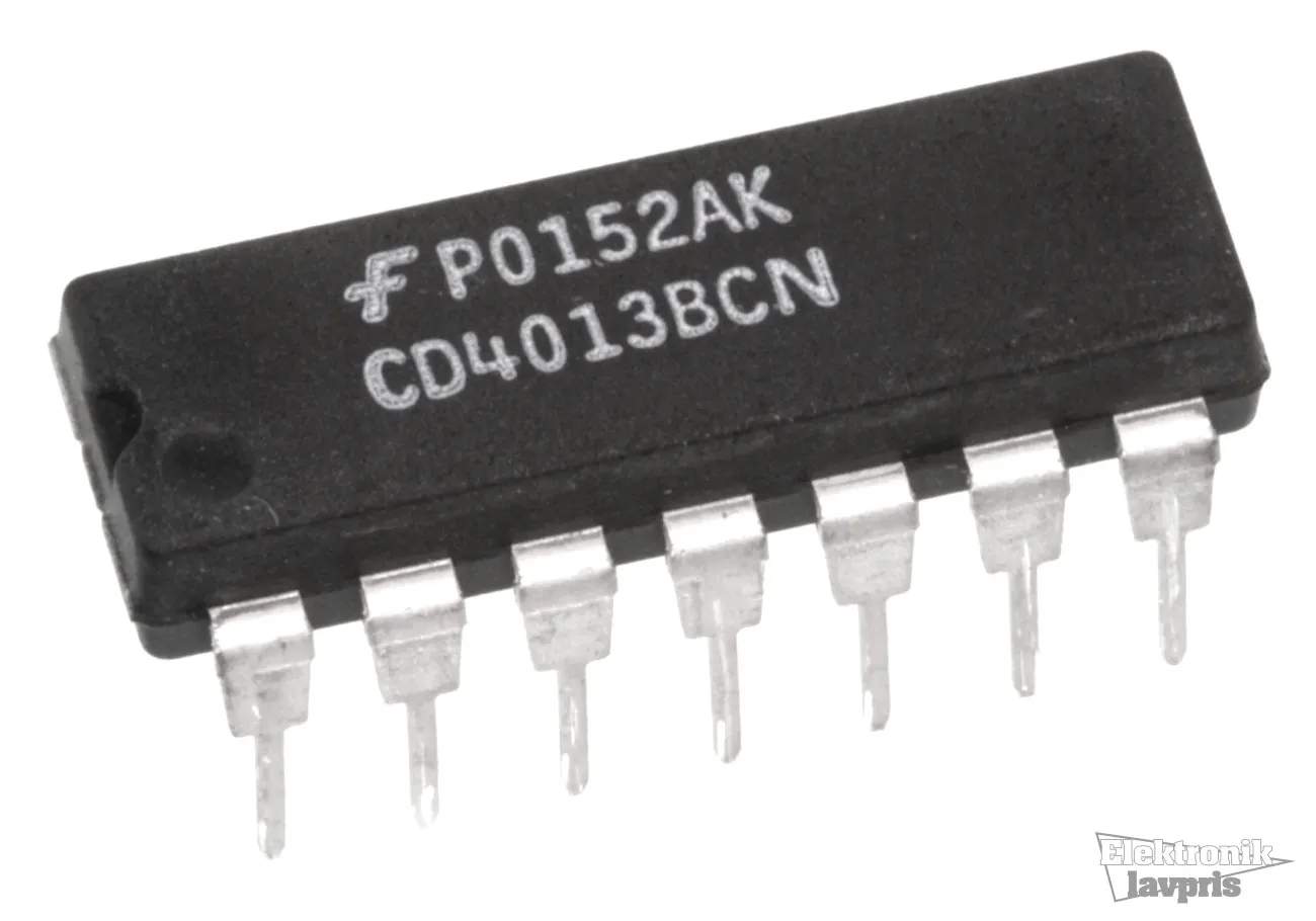 Dual D-Type Flip-Flop DIP-14