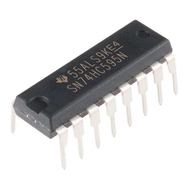 8-bit shift registers with output latches, three-state parallel outputs