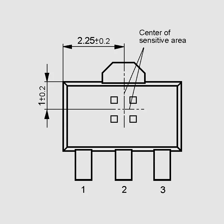 Hall Switch Bip -20/+20mT SOT89
