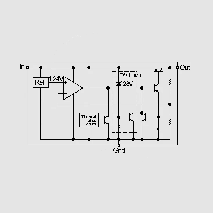 LDO U-Reg +5,0V 0,5A TO220