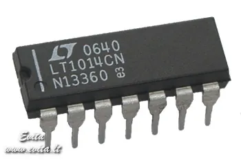 4xOp-Amp Precis. 0,4V/us DIP14