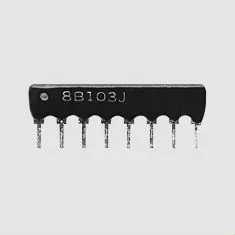 SIL-Resistor 4R/8P 1K