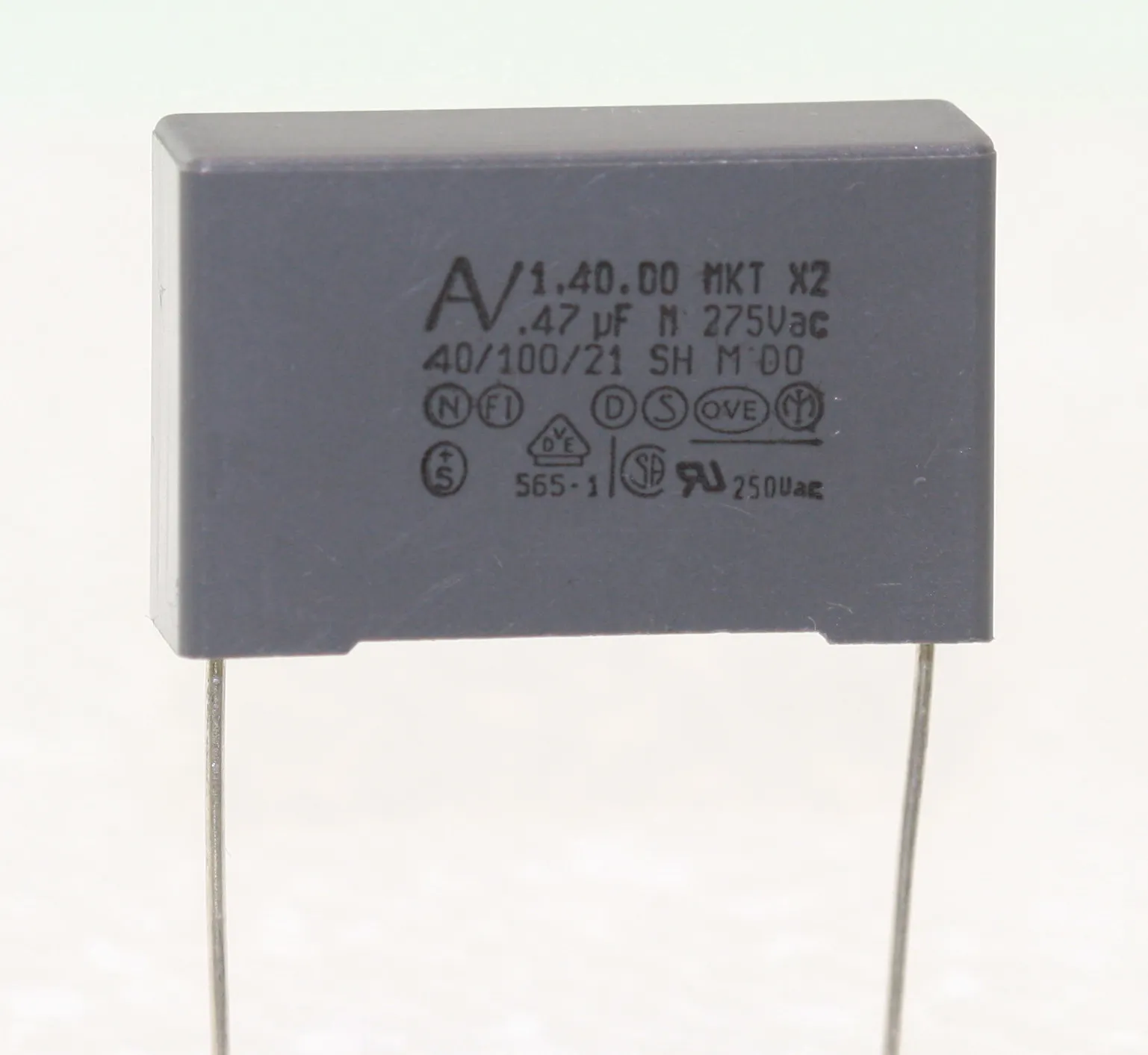MKT Capacitor 0,047uF X2 275VAC P15
