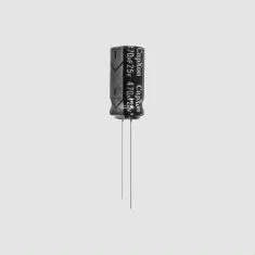 El-Capacitor 470µF/25V-P5-10x20