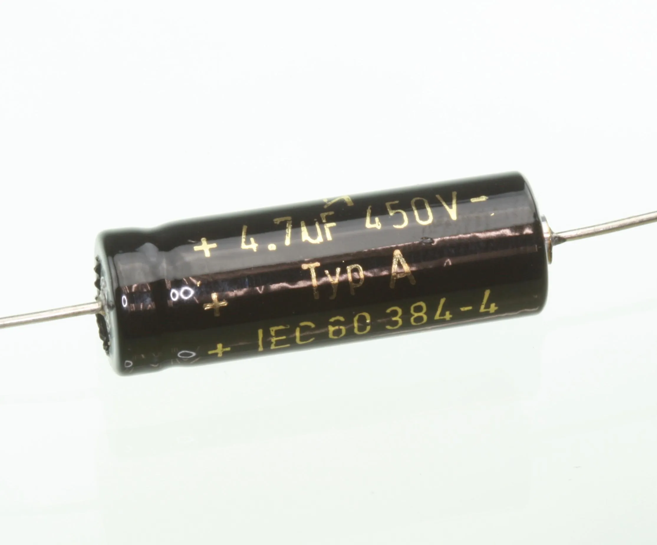 El-Capacitor 4,7µF/450V-10x30mm