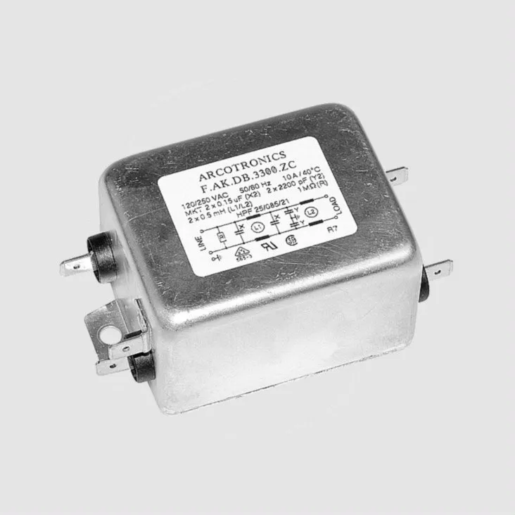 Line Filter Metal Case 10A