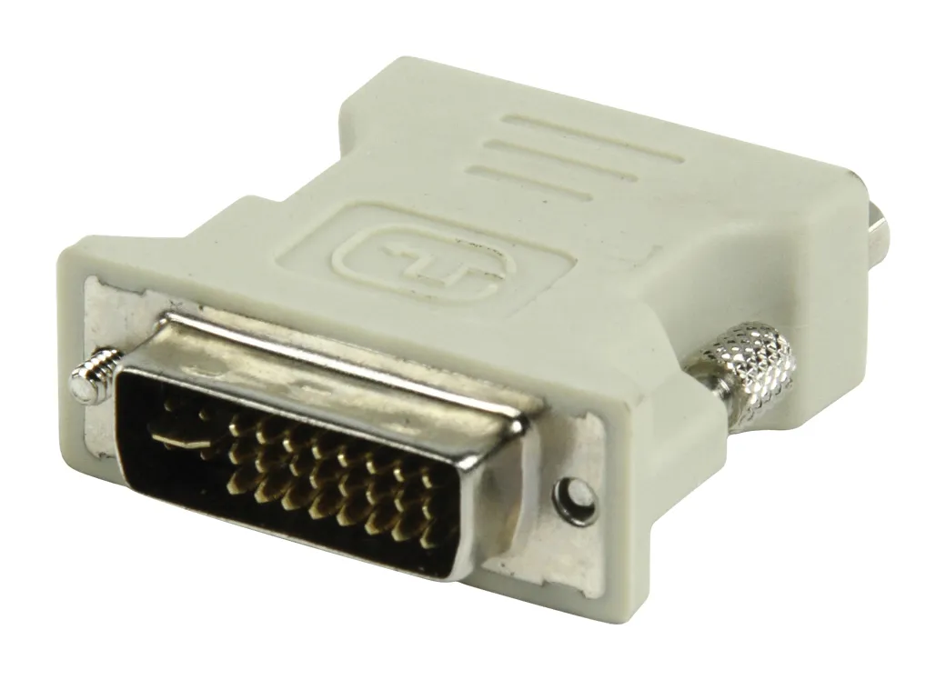 DVI-I han - VGA hun adapter