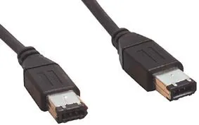 Fire Wire kabel 6-pins - 6-pins, 1,8 meter