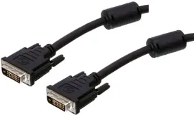 DVI-D dual link kabel, han/han, 3,0 meter