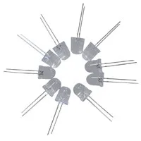 LED 3mm 10000mcd, hvid