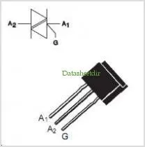 Triac 3A 700V 5mA AAG
