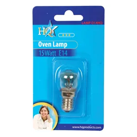 Ovnlampe/Køleskabslampe 300°C E14 15W