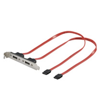 SATA SLOT Plate eSATA II 300 2x eSATA jacks