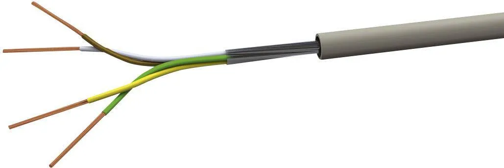 Multileder Uskærmet 5x0,25mm² Grå
