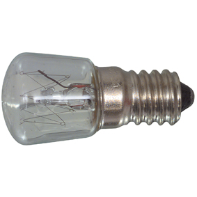 Ovnlampe/Køleskabslampe 300°C E14 25W